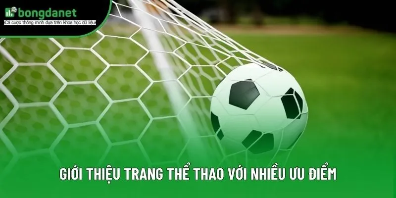 Giới thiệu trang thể thao với nhiều ưu điểm