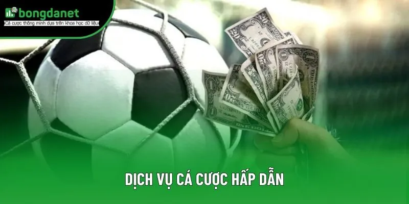 Dịch vụ cá cược hấp dẫn