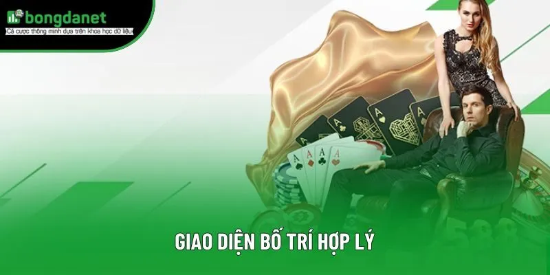 Giao diện bố trí hợp lý